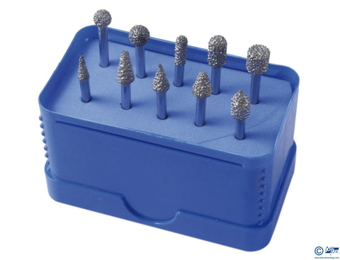 Joke Nr.0563003 Set Diamant-Schleifstifte vacuum brazed Bindung