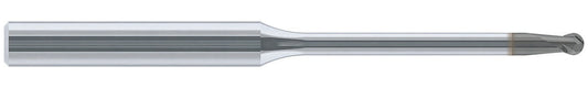 Dixi 7532-12D D 1,5 x 1,2 x D 4 x 50 XIDUR keményfém gömbvégű maró Z=2
