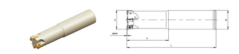 Achteck AHM20-020-Z03-C20R-LN06-L130-C marófej