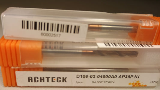 Achteck D106-03-04000A0 AP30P1U csigafúró