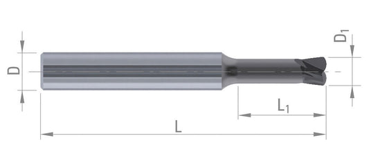 Dixi 7702 D 2 x 6 x D6 x 40 Z=2 XIDUR