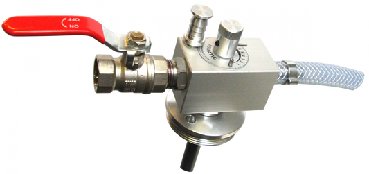Nimatic Aluminium házas hordós keverő(900l/h) 900VEmulsion mixer-Aluminium 1/2"